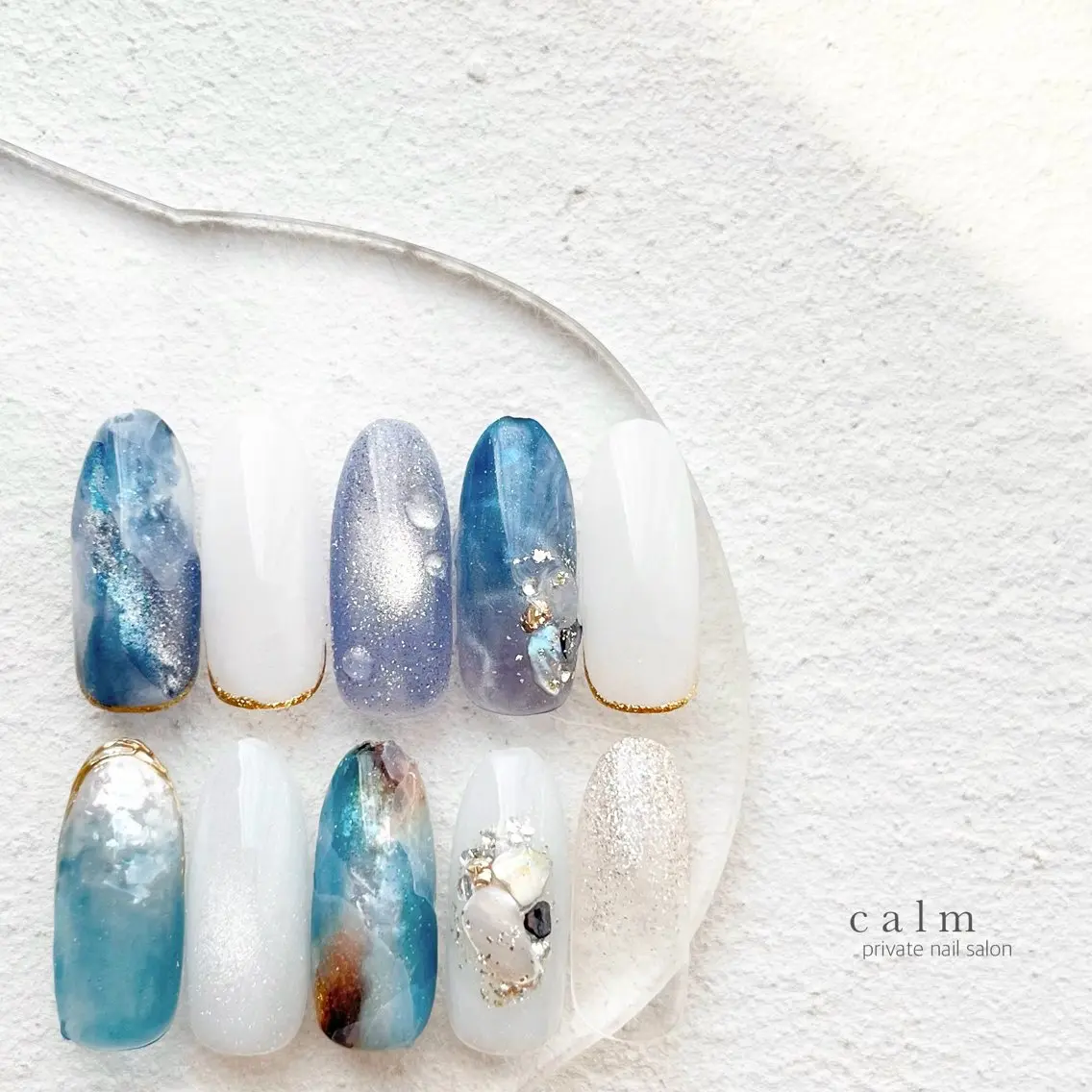 ネイル ハンドネイル calm 〔ｶｰﾑ〕のネイルデザイン