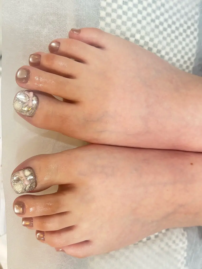 ネイル フットネイル H&B しんのネイルデザイン