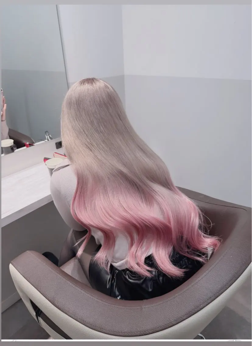 ロング カラー ヘアアレンジ メンズ キッズ ヘアカラー トリートメント ブリーチ博士 MASATOのヘアスタイル