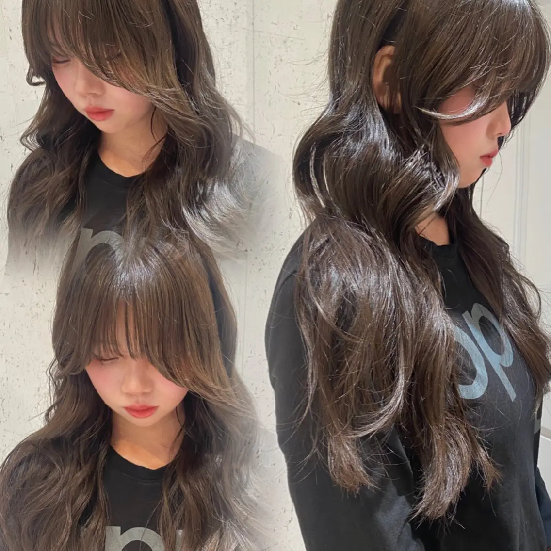 ロング カラー 透明感カラー カット ヘアカラー トリートメント mai / linoah˚✧のヘアスタイル