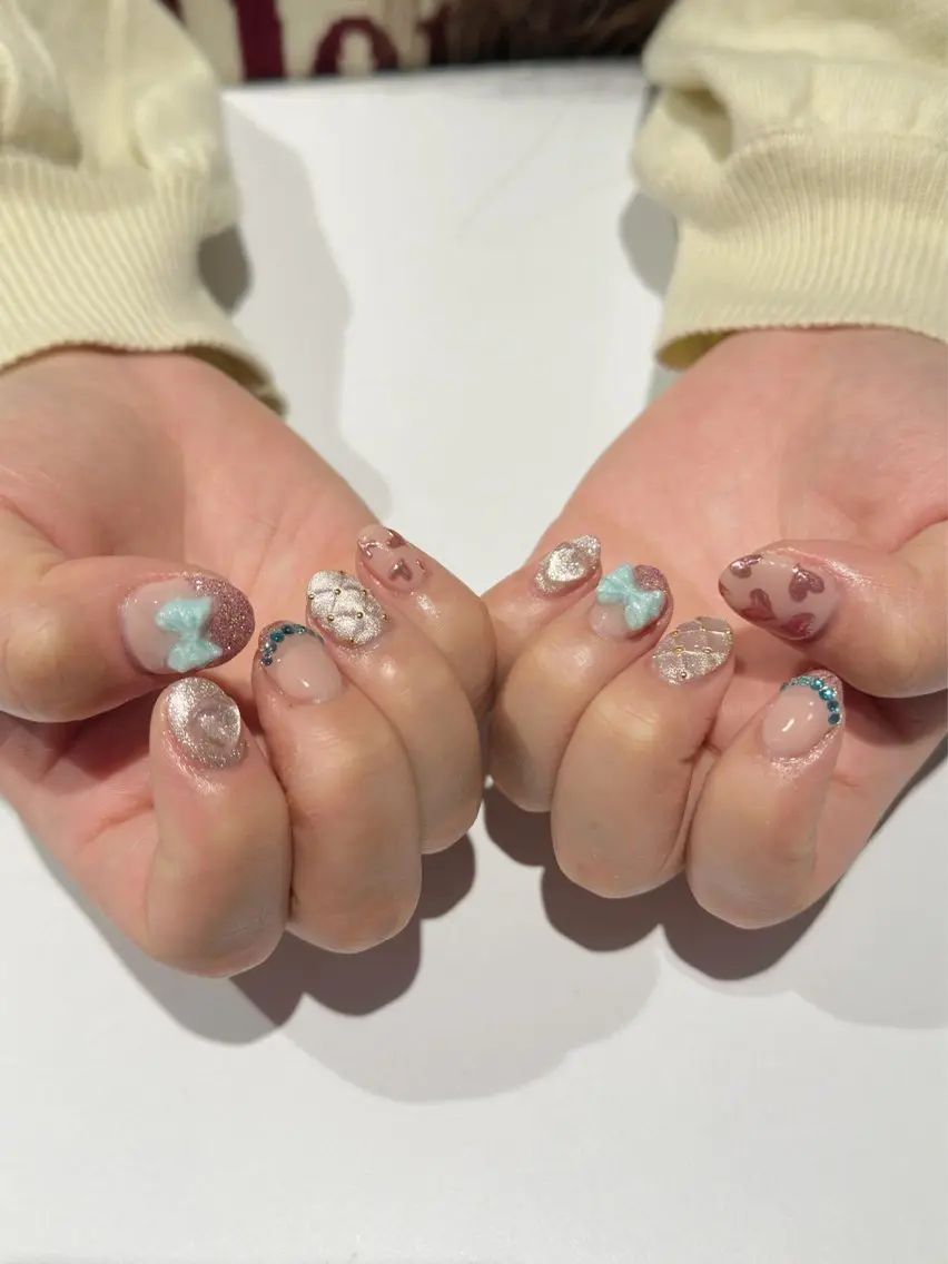 ネイル ハンドネイル 西田 花音のネイルデザイン