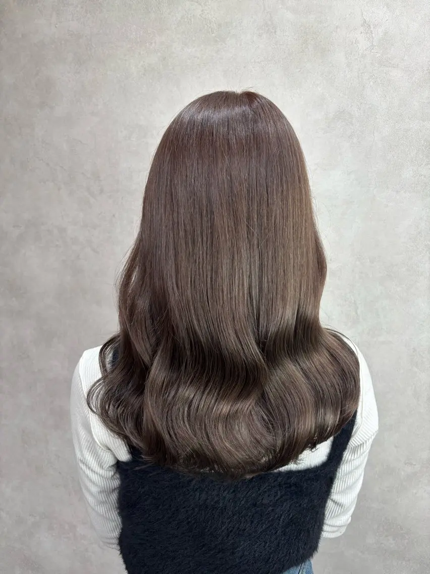 🌹【ヘアケアメニューナンバー1】🌹最高な手触り、艶のある髪へ💎髪質補修カラー+トリートメントの写真