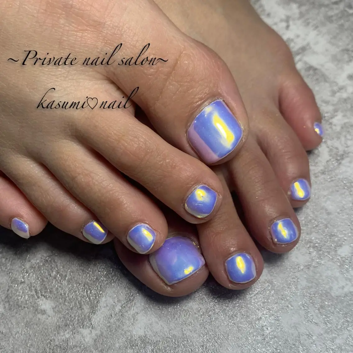 ネイル マグネットネイル ミラーネイル ニュアンスネイル 春ネイル KASUMI♡ Nailのネイルデザイン