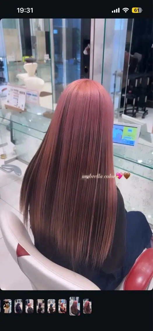 ロング ハイトーンカラー✨️ 艶カラー特化Amiのヘアスタイル