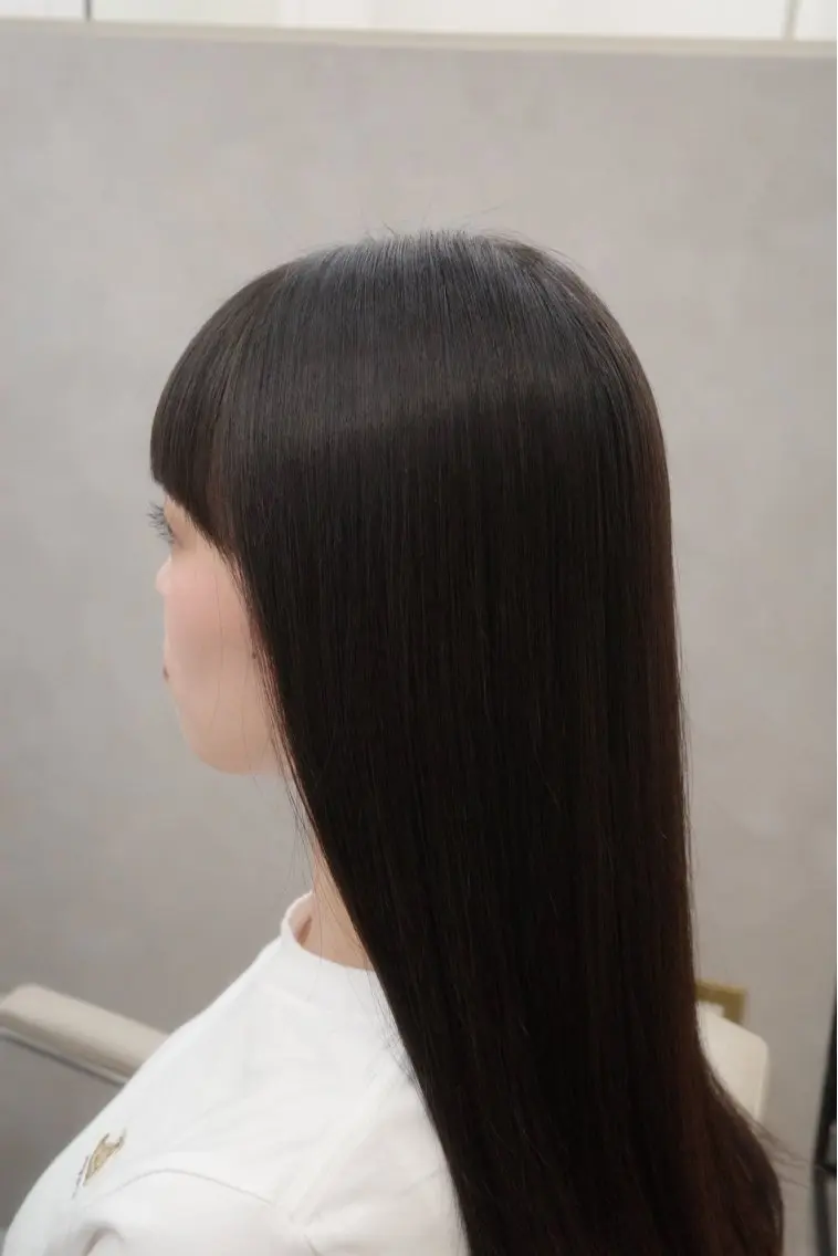セミロング 太田 斗志のヘアスタイル