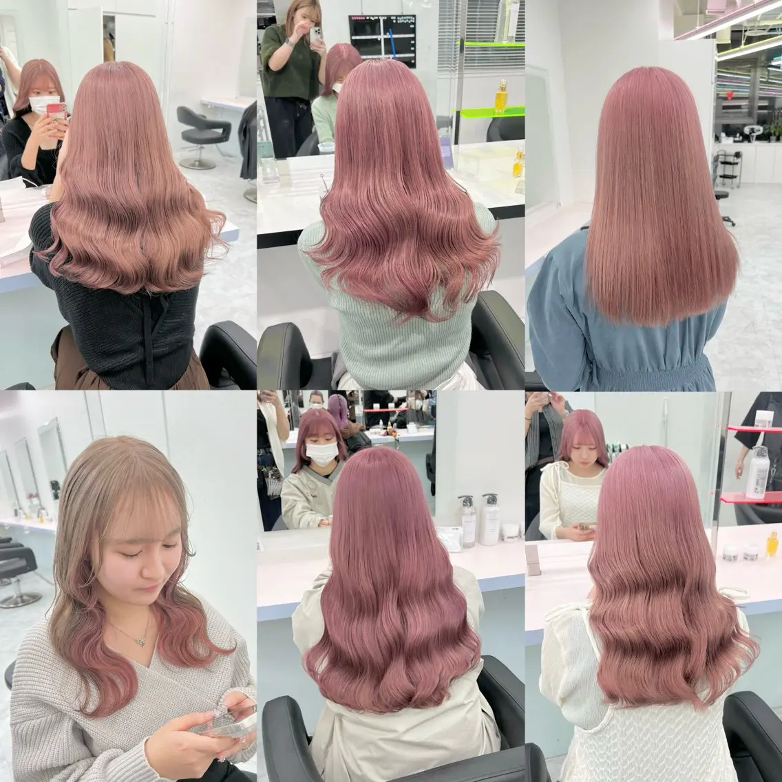 セミロング カラー ヘアカラー トリートメント ヘアセット カラー指名NO.1 🌈Neneのヘアスタイル