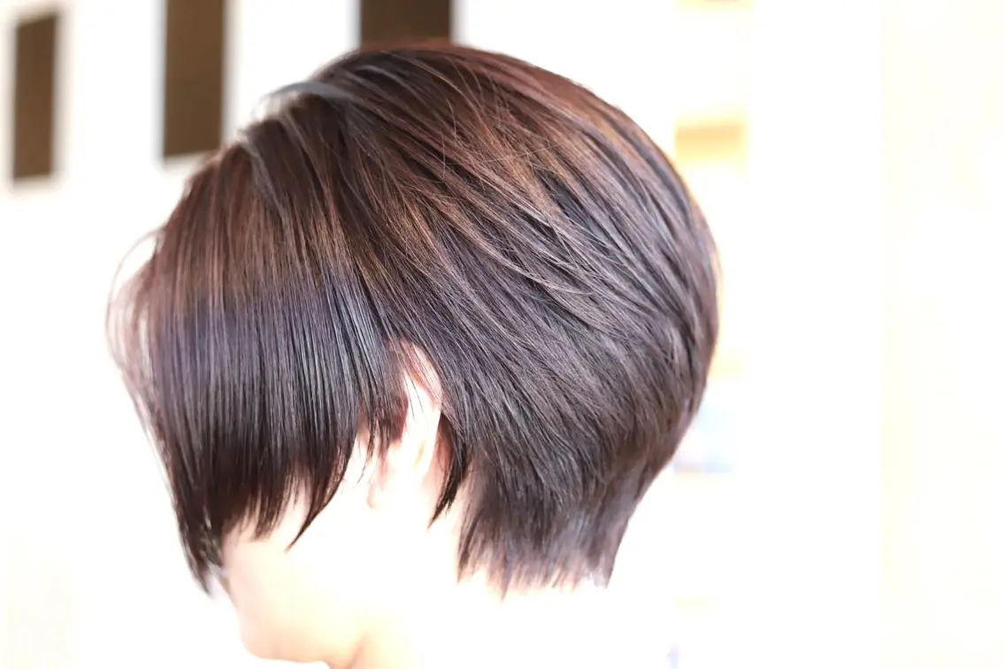 ショート カラー ショートヘア アドミラルYoshi oのヘアスタイル