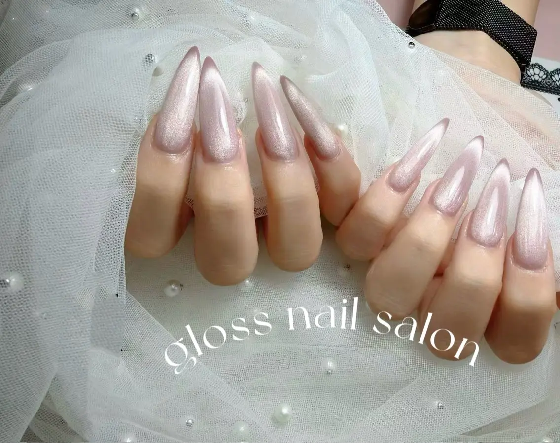 ネイル ハンドネイル ゆり🌷 gloss nailのネイルデザイン