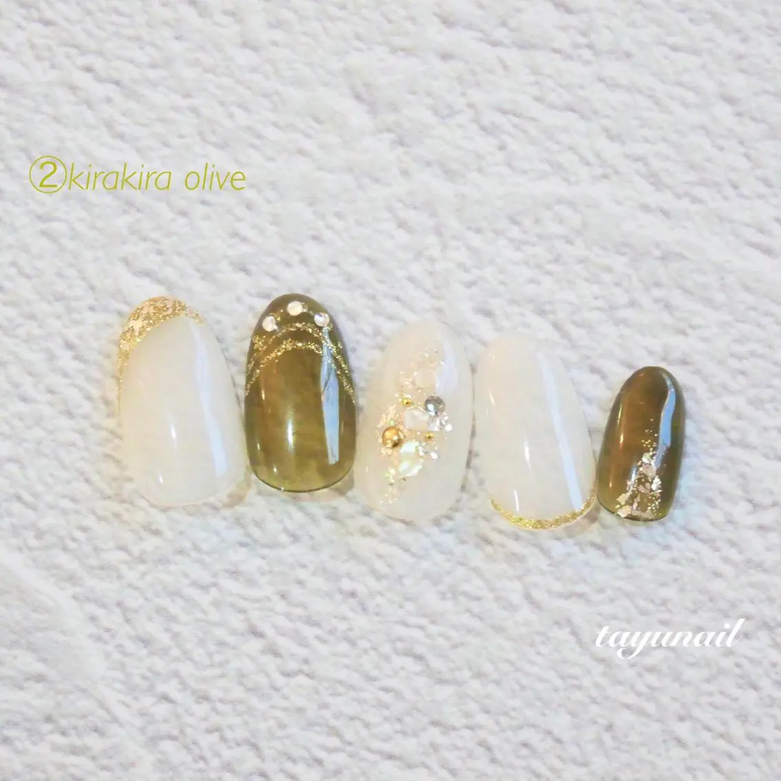 ネイル アートネイル ブルー フットネイル キラキラネイル スカルプネイル ネイルサロン 【たゆnail】のネイルデザイン