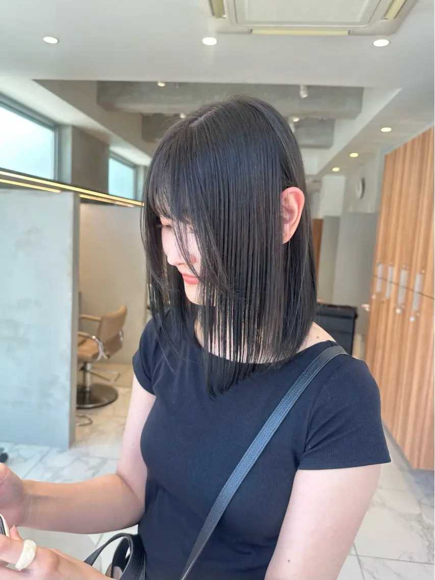 カラー ヘアカラー さや / ワンカラー /ダブルカラーのヘアスタイル