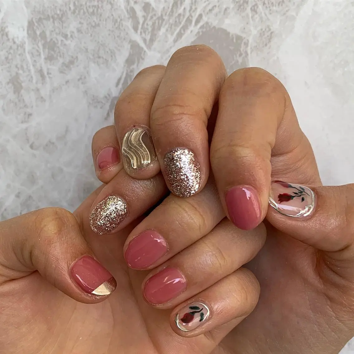 ネイル ハンドネイル ハンドケア lylynail YUUKAのネイルデザイン