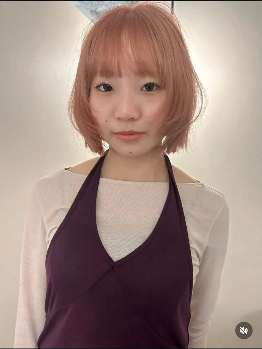 ショート カラー 山田 麻椰のヘアスタイル