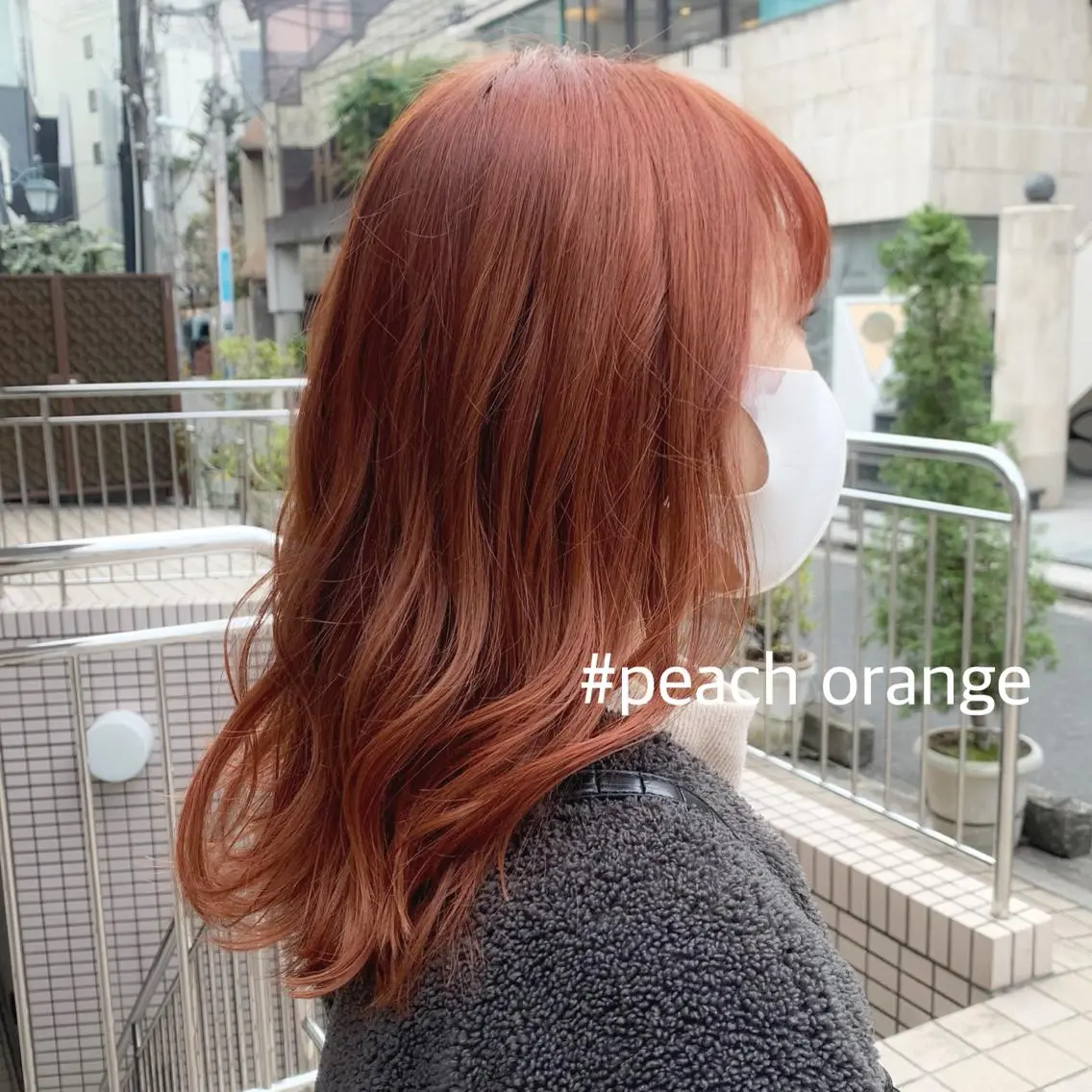 ミディアム カラー ヘアアレンジ ヘアカラー 🍒暖色✖️レイヤー /Haruna🍒のヘアスタイル