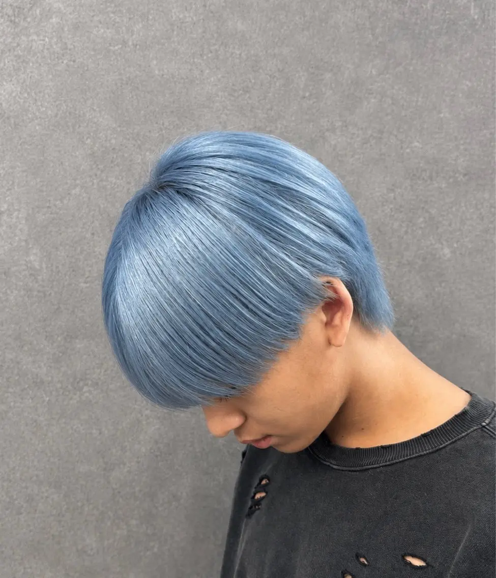 カラー メンズ メンズ特化✨ ハイトーン✨永井のヘアスタイル