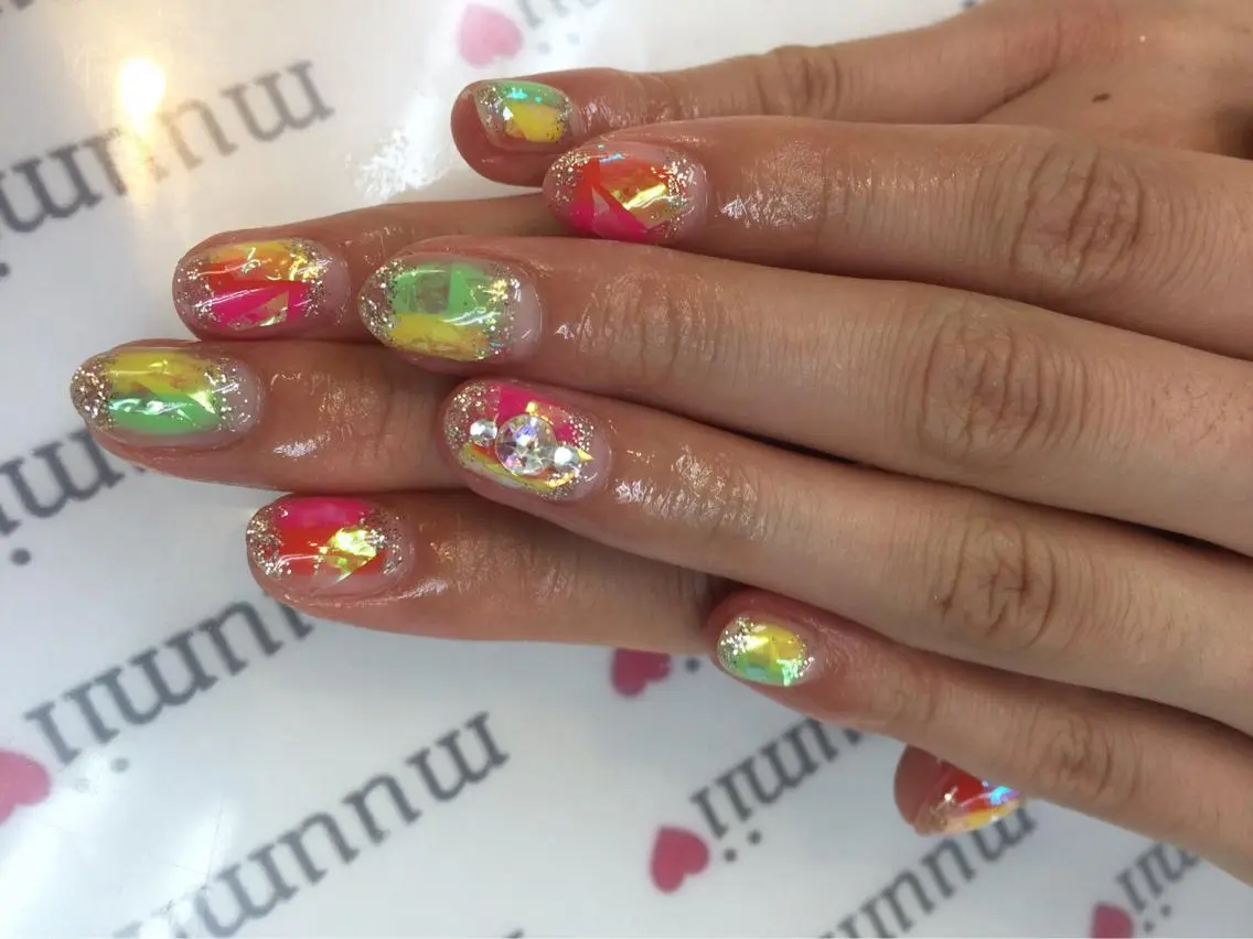 ネイル 東十条muumii ネイルまつ毛のネイルデザイン