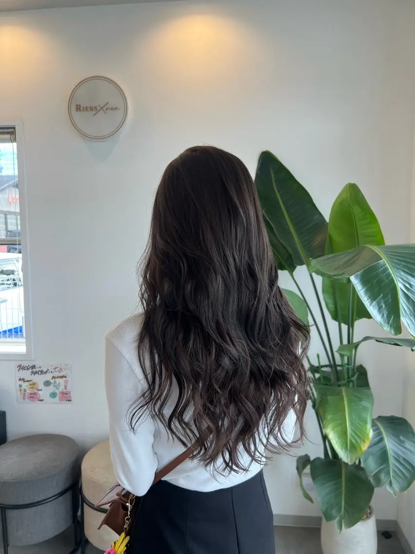 ロング RIENS xrea 髪質改善 /ななみのヘアスタイル