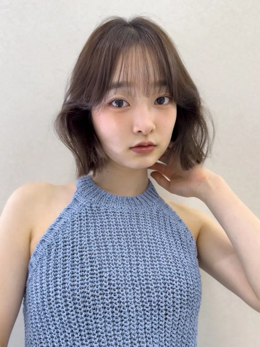 ショート ボブ くびれヘア yume. COA GINZAのヘアスタイル