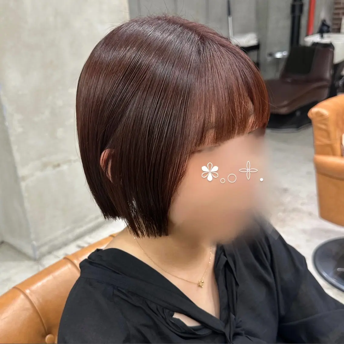 ショート カット ヘアカラー 銀座YUKINA🌙 レイヤー/ブリーチのヘアスタイル