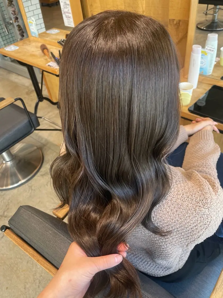 カラー カット ヘアカラー 赤み消し透明感カラー /レイヤー/rinaのヘアスタイル