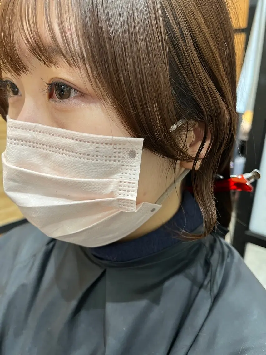 ミディアム カラー パーマ ヘアアレンジ メンズ キッズ ネイル マツエク・マツパ アイブロウ メンズブリーチ メンズハイライト メンズインナーカラー メンズ韓国風 ブリーチ 久木原 ゆりのヘアスタイル