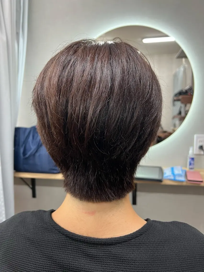 ショート カット ヘアカラー トリートメント TELA HAIR 幕張本郷店 千尋のヘアスタイル