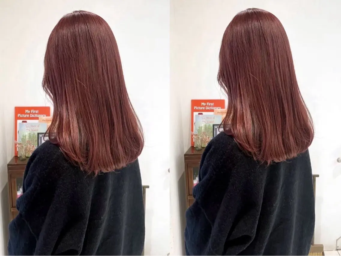 夏に向けてハイトーンしたい方✨🎀【ブリーチありダブルカラーでつくるピンクカラー+トリートメント】の写真