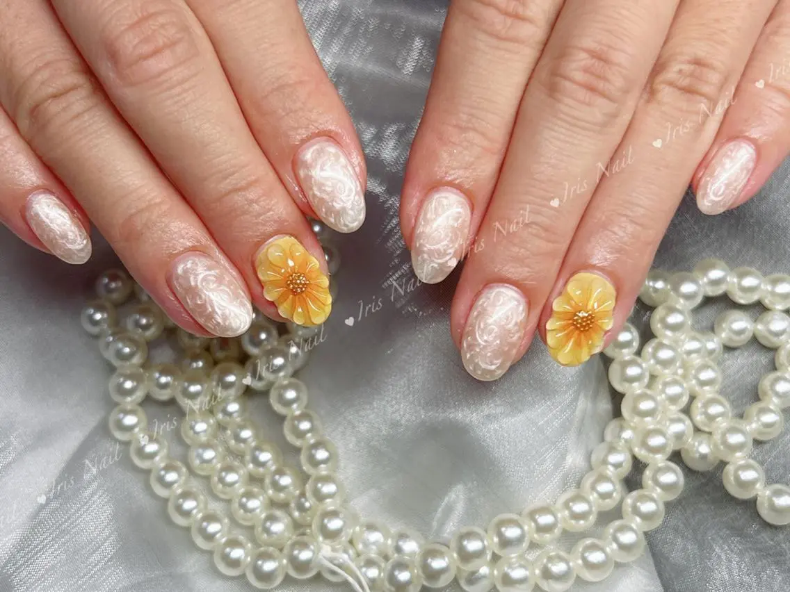 ネイル ハンドネイル ハンドケア 🍒IRIS Nail🌸のネイルデザイン