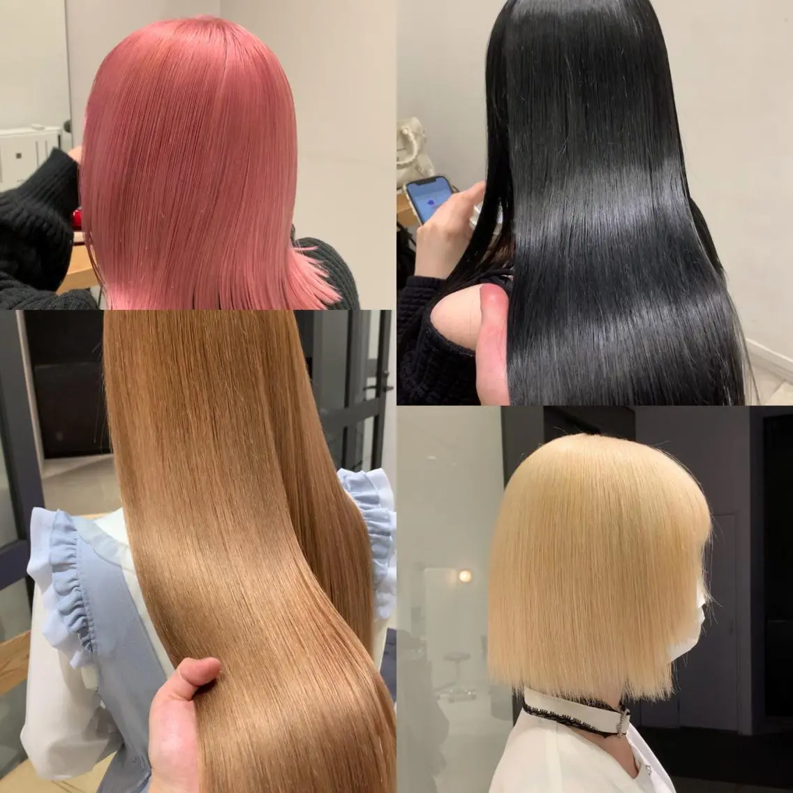ロング カラー れい🫧 ハイトーン特化のヘアスタイル