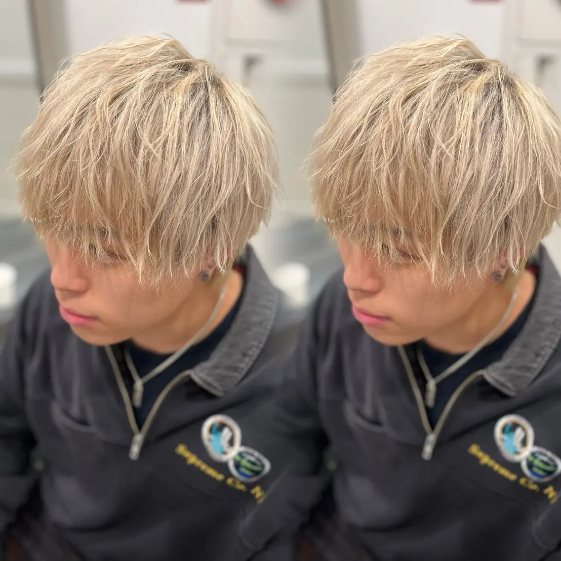 カラー メンズ 【ただの天才 🎨】のヘアスタイル