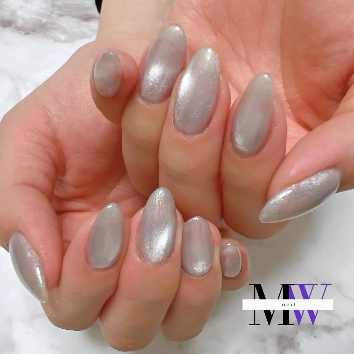 ネイル マグネットネイル ハンドネイル MW .nailのネイルデザイン