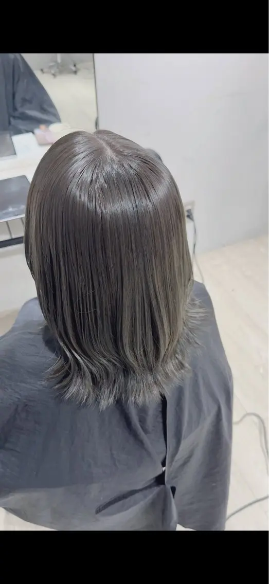 ミディアム カラー 透明感カラー ヘアカラー 佐藤斗和／仙台／艶カ ラー／透明感カラー✨のヘアスタイル
