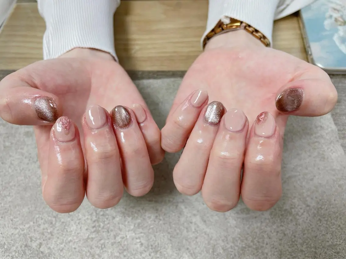 ネイル ハンドネイル mogunail &blowのネイルデザイン