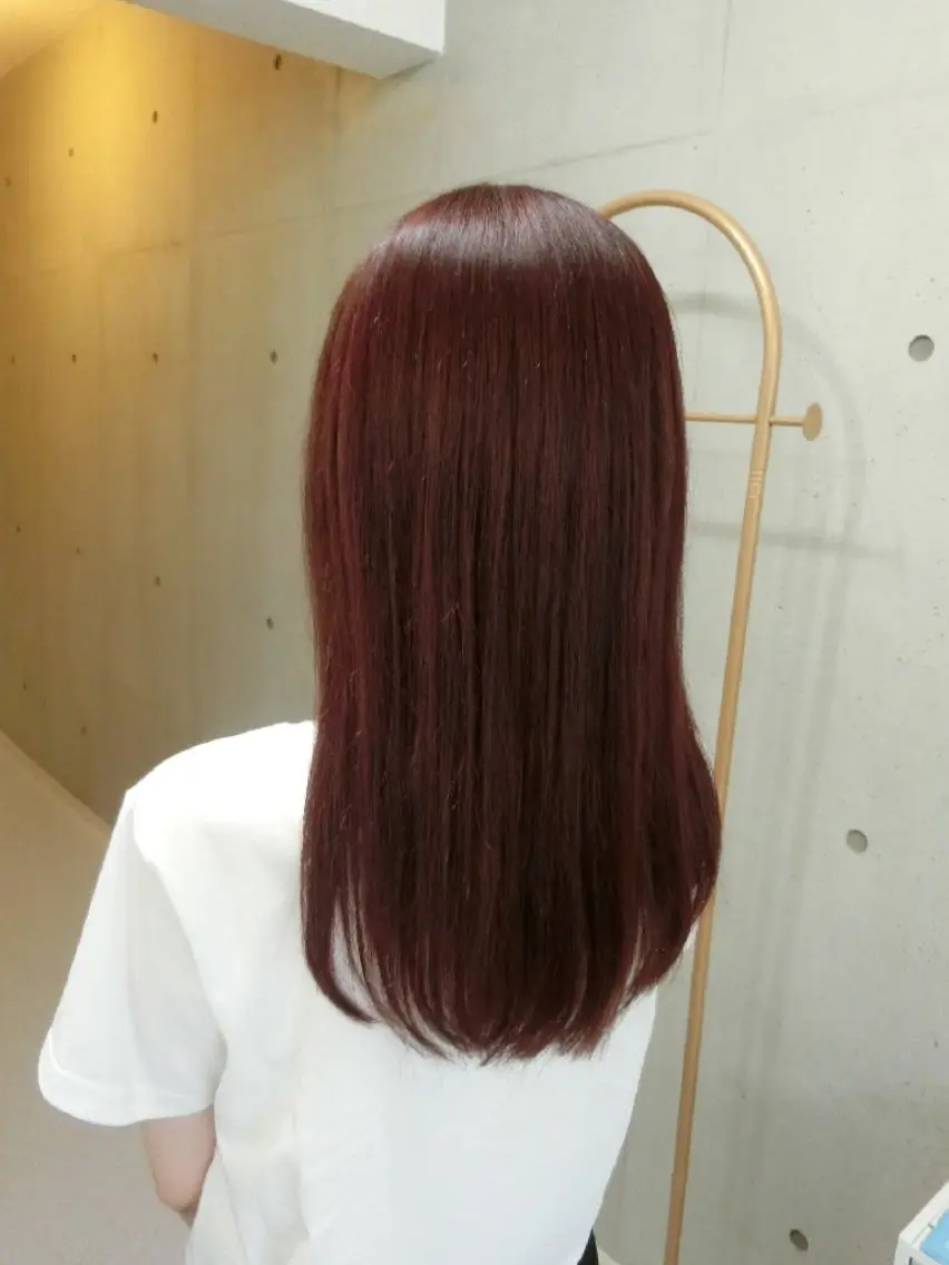 ロング カラー カット ヘアカラー トリートメント nao 艶カラー・髪質改善のヘアスタイル
