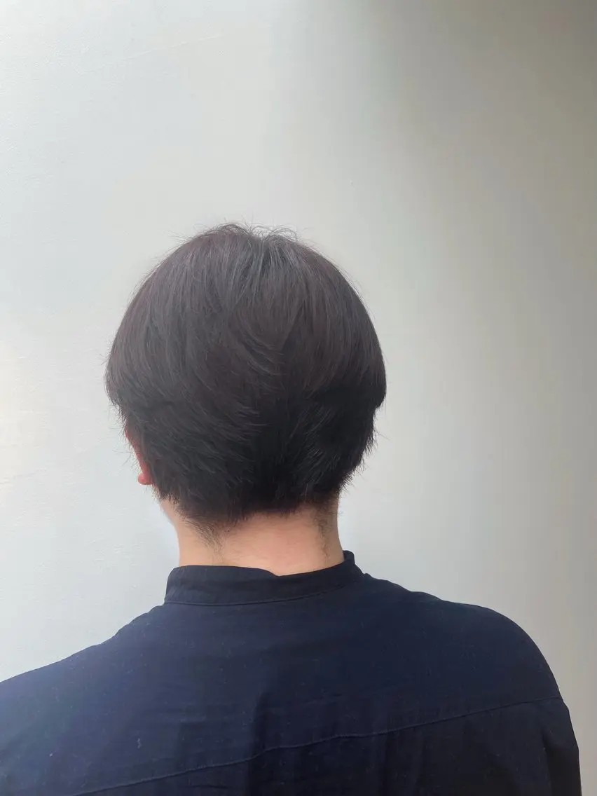 メンズ様ヘアカラーの写真
