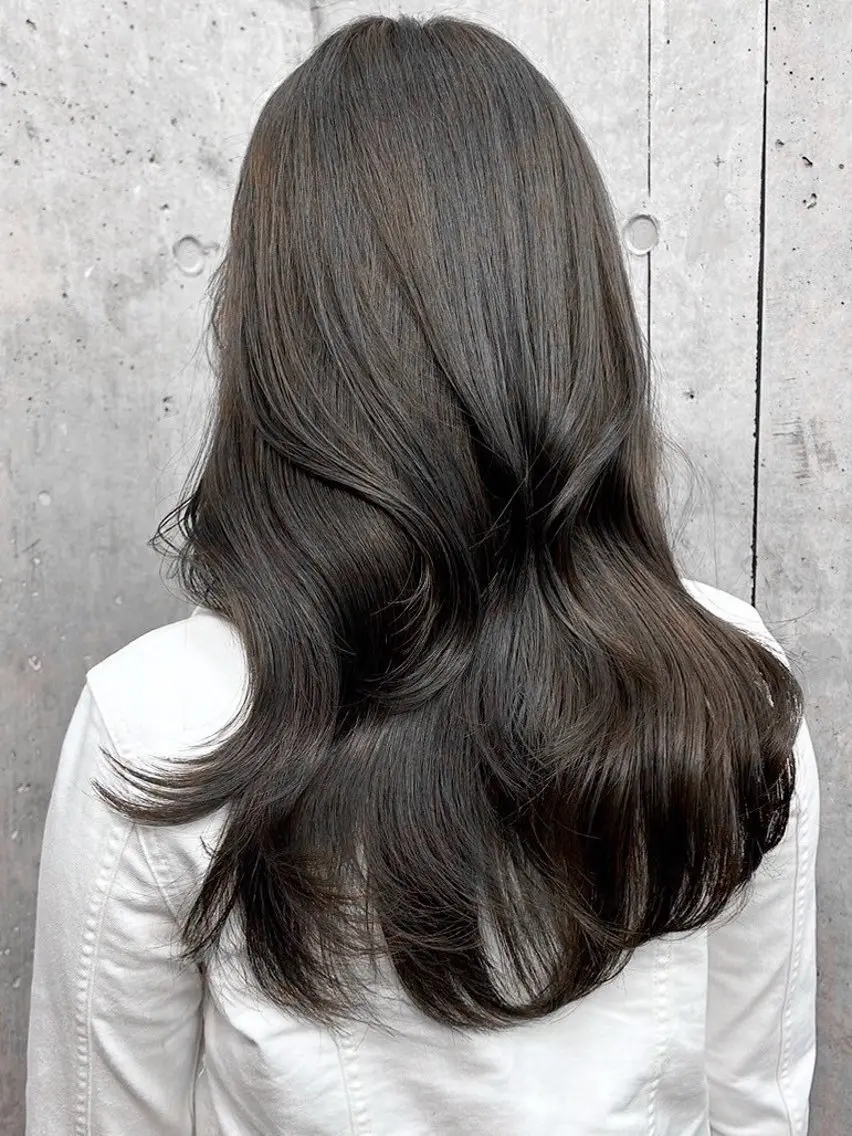ロング カラー ヘアアレンジ カット 縮毛矯正特化 指名No.1shunのヘアスタイル