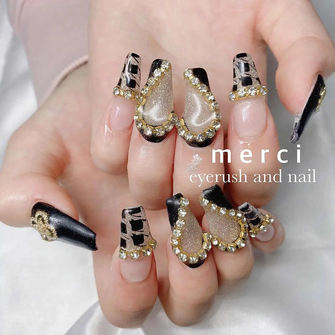 ネイル ハンドネイル merci nailのネイルデザイン