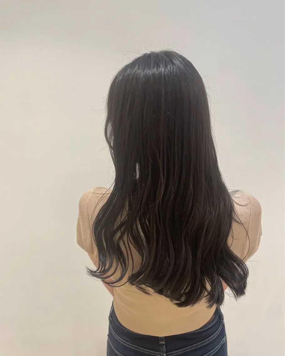 ロング カラー ふわっと抜け感🫧 ブラウンベージュ🤎のヘアスタイル