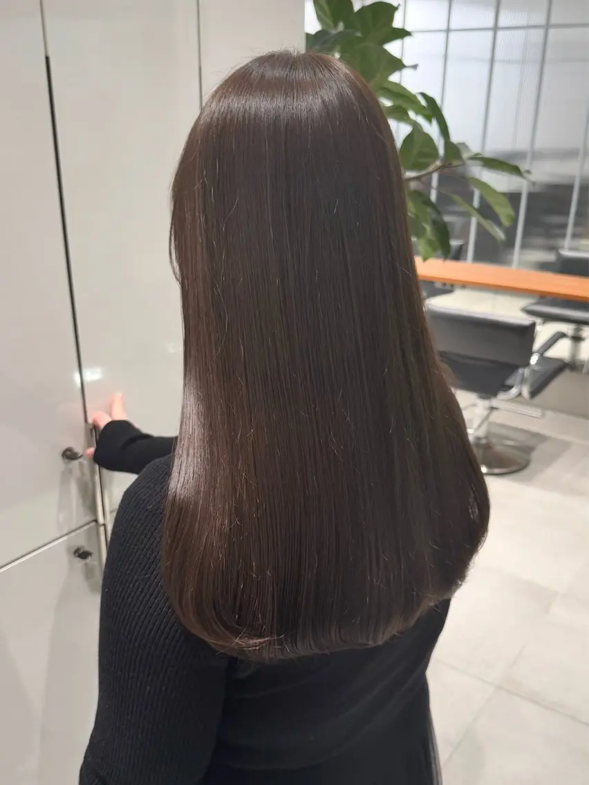 ロング 透明感\モテカラー 🏹͙💫YUUのヘアスタイル