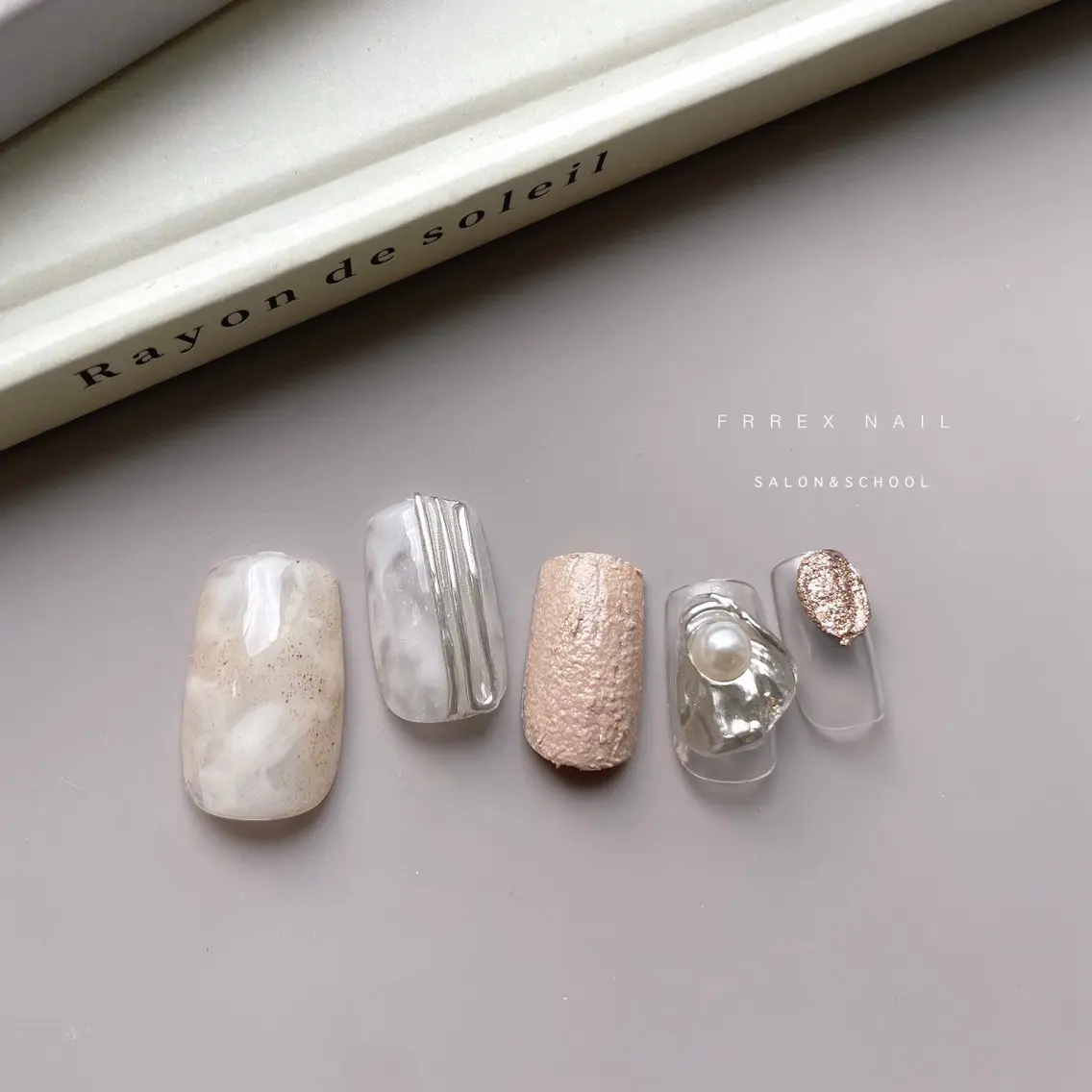 ネイル ハンドネイル ハンドケア freex nail /ニュアンス/個性派のネイルデザイン