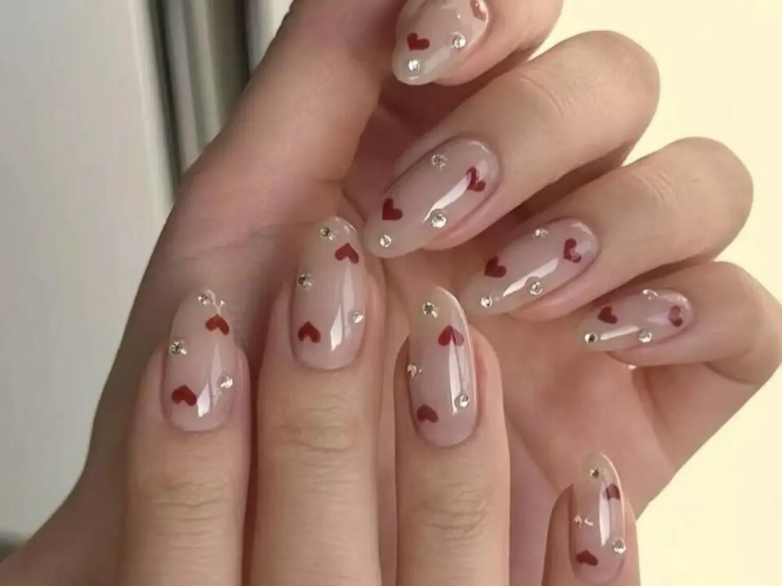 メンズ ネイル バレンタイン ハンドネイル フットネイル Bloom kabukiのネイルデザイン