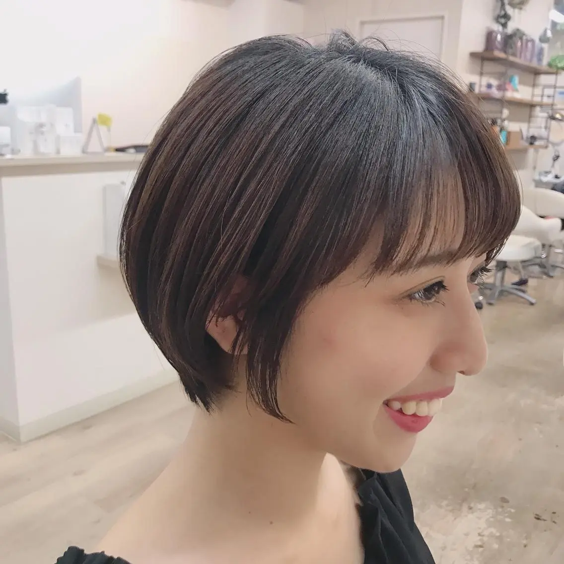 ショート ショートヘア beauty: beast 大名店のヘアスタイル