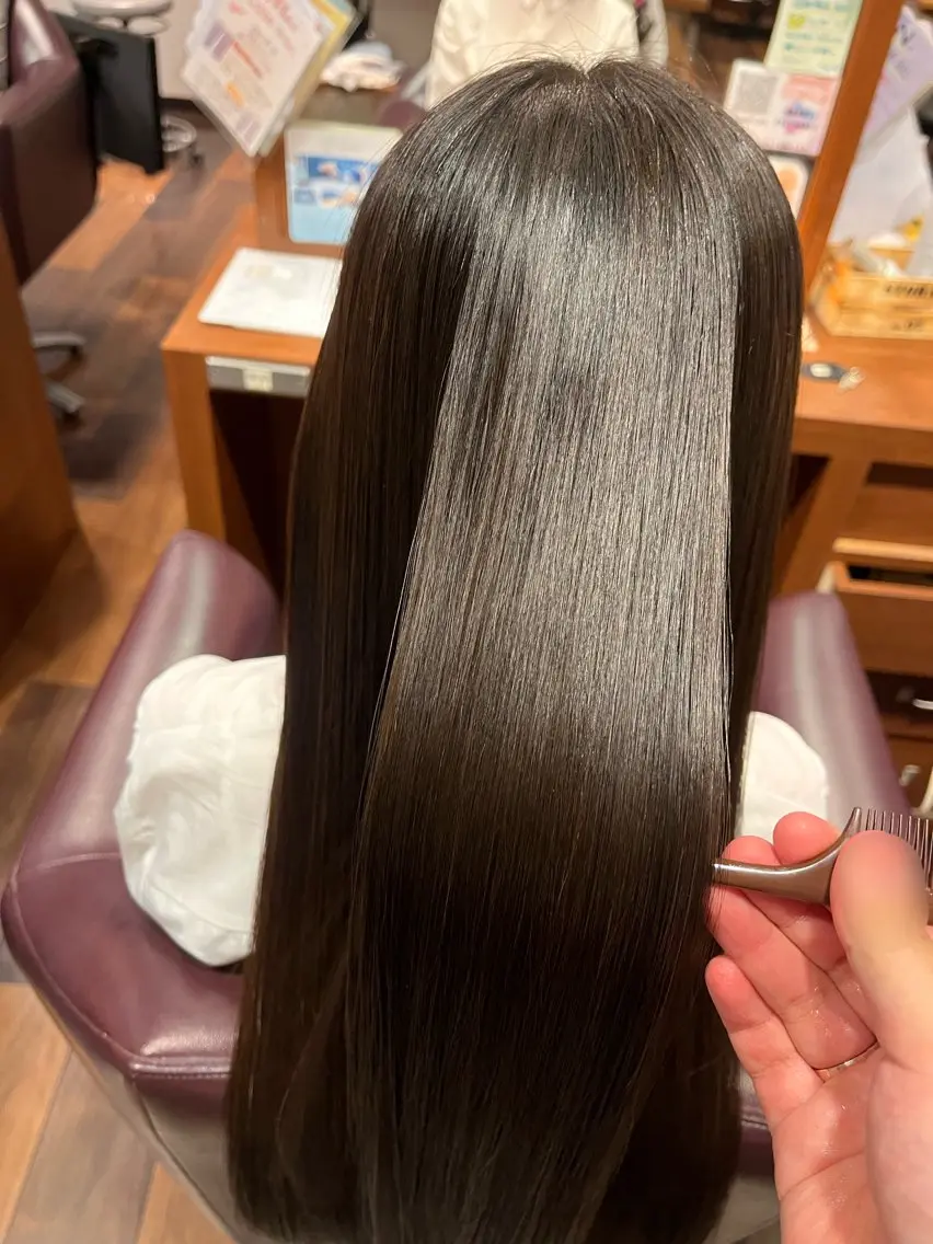 ✂️カット+カラー+酸熱ヴァリジョアトリートメント🦋.*˚の写真