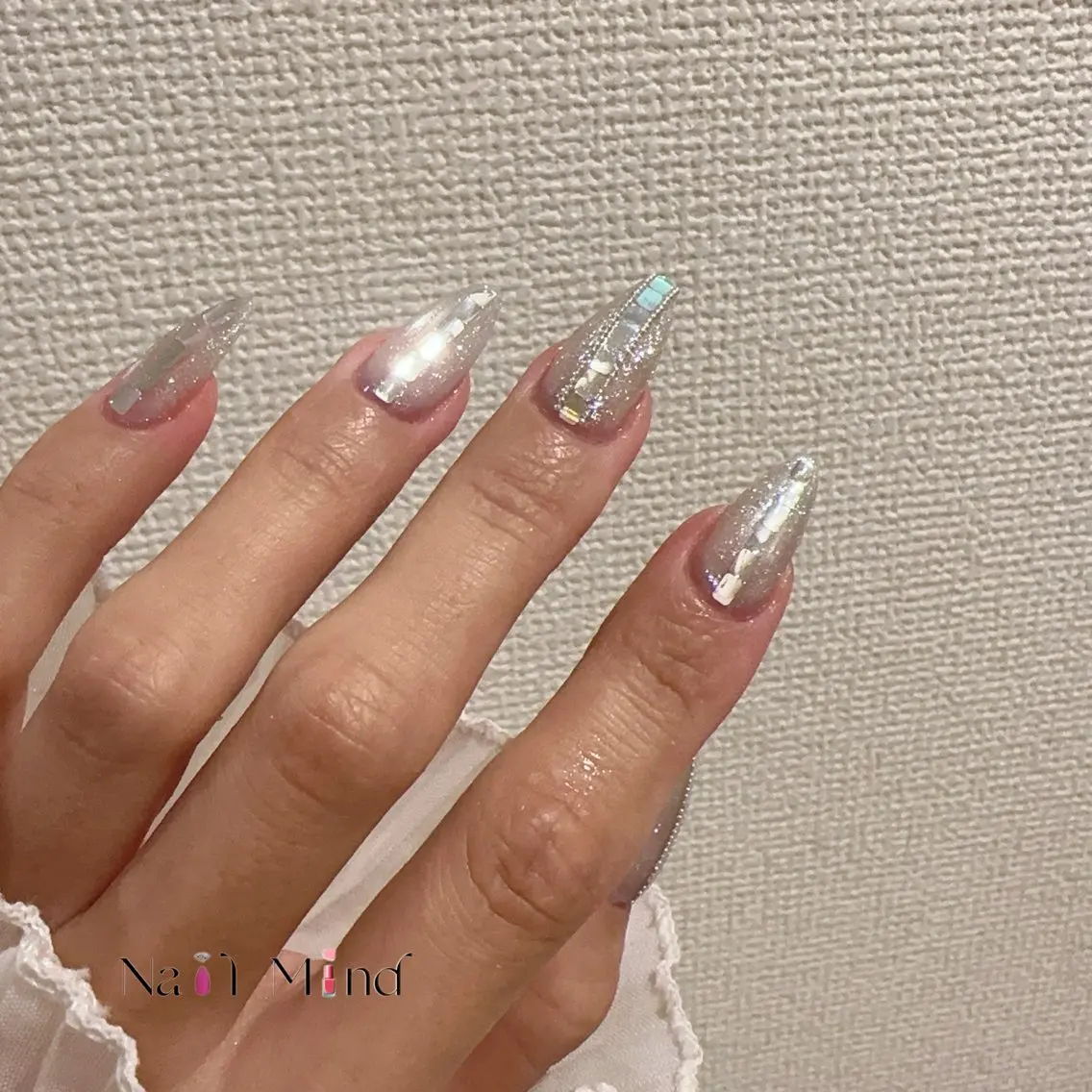 ネイル ラメ(グリッター) マグネットネイル ハンドネイル Nail Mind (NaONail)のネイルデザイン