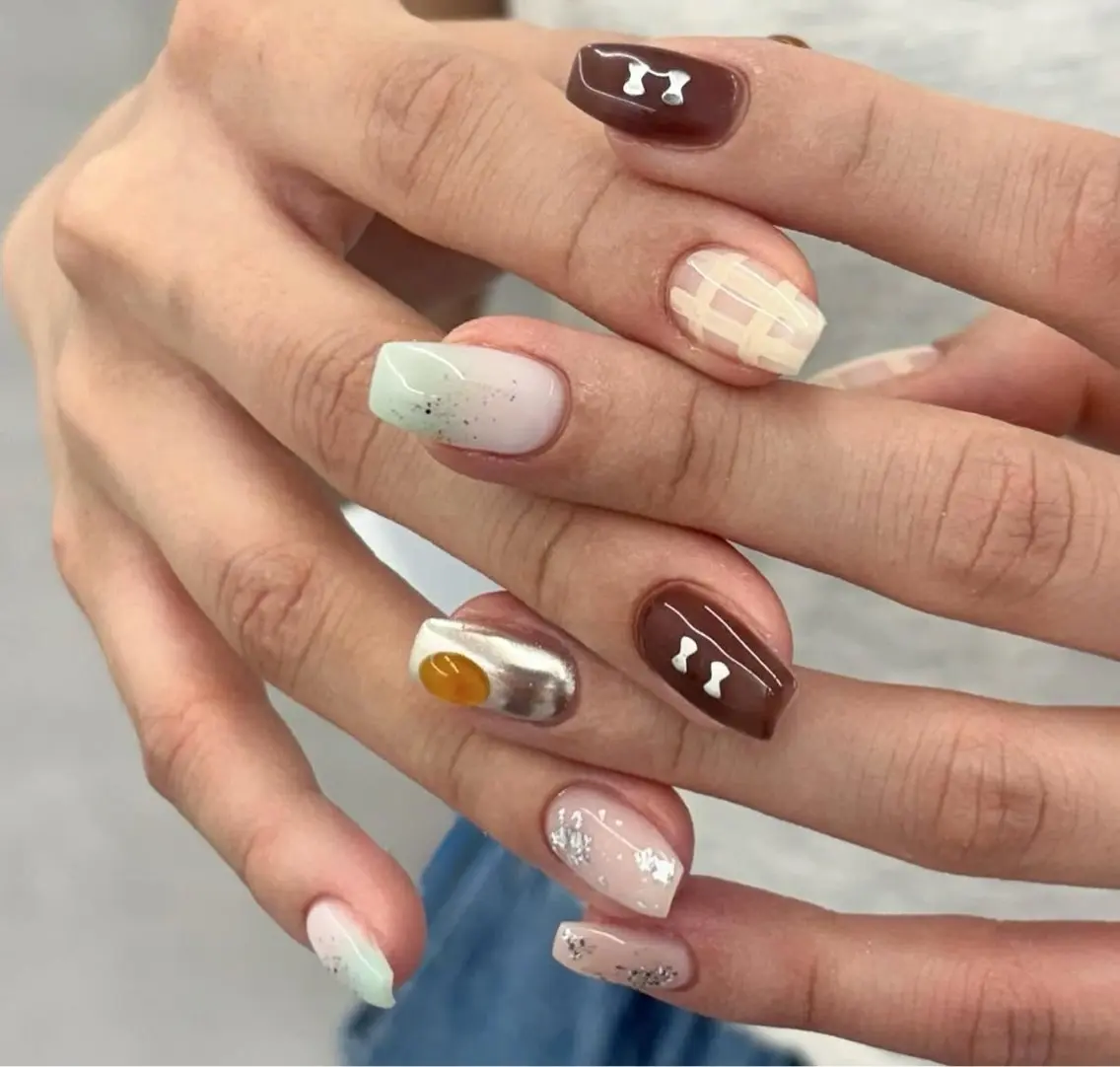 ネイル NailSalon✨ Écrinエクランのネイルデザイン