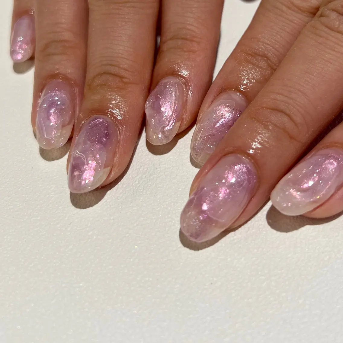 ネイル ニュアンスネイル ハンドネイル 【池袋】nuts nail なつみのネイルデザイン