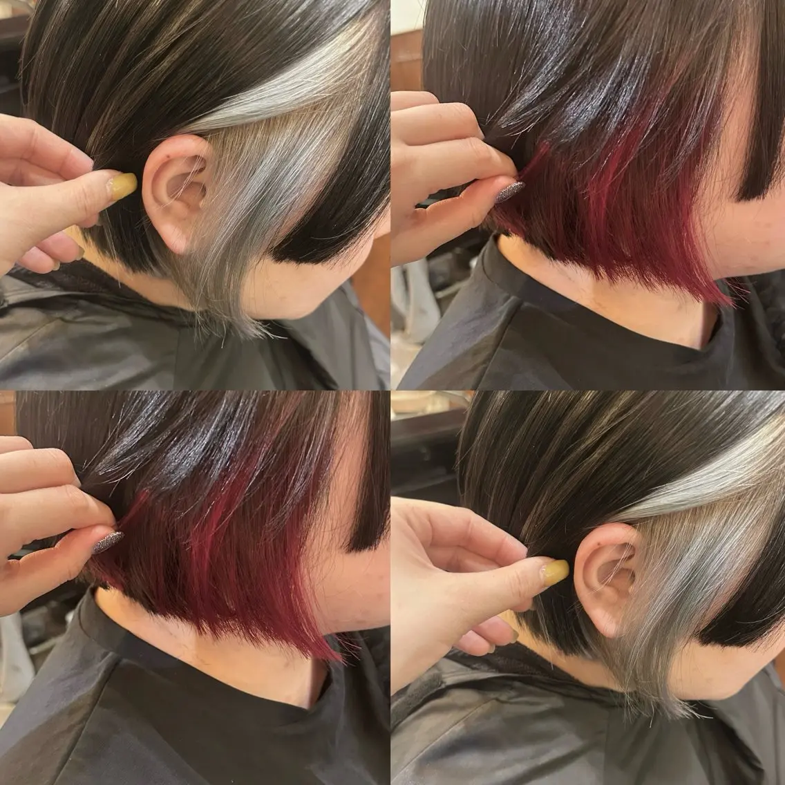 ショート カラー ヘアカラー Ida Akaneのヘアスタイル