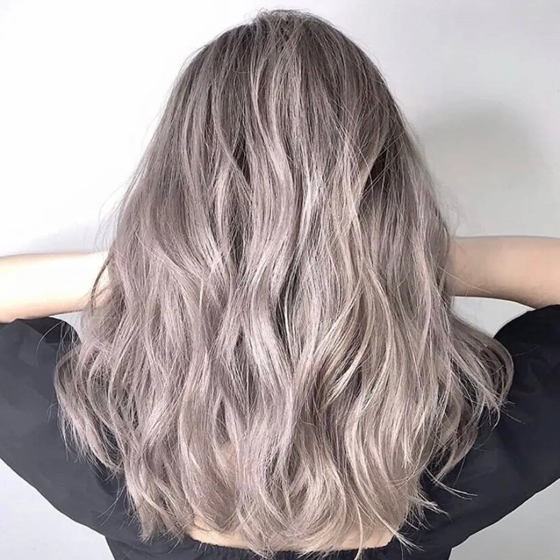 ロング カラー パーマ ヘアアレンジ 江坂エリア最安値◎ ブリーチ*土田のヘアスタイル