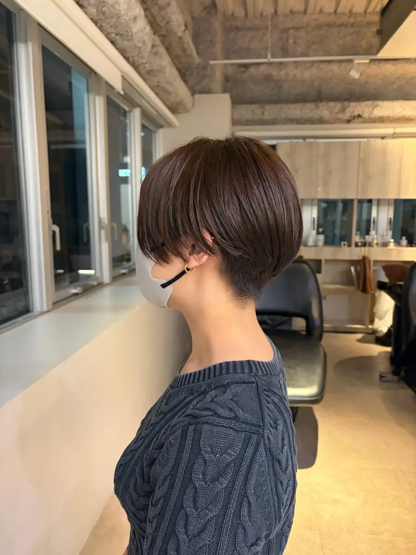 ショート 似合わせカット🎀 梅田‎🤍sayaのヘアスタイル