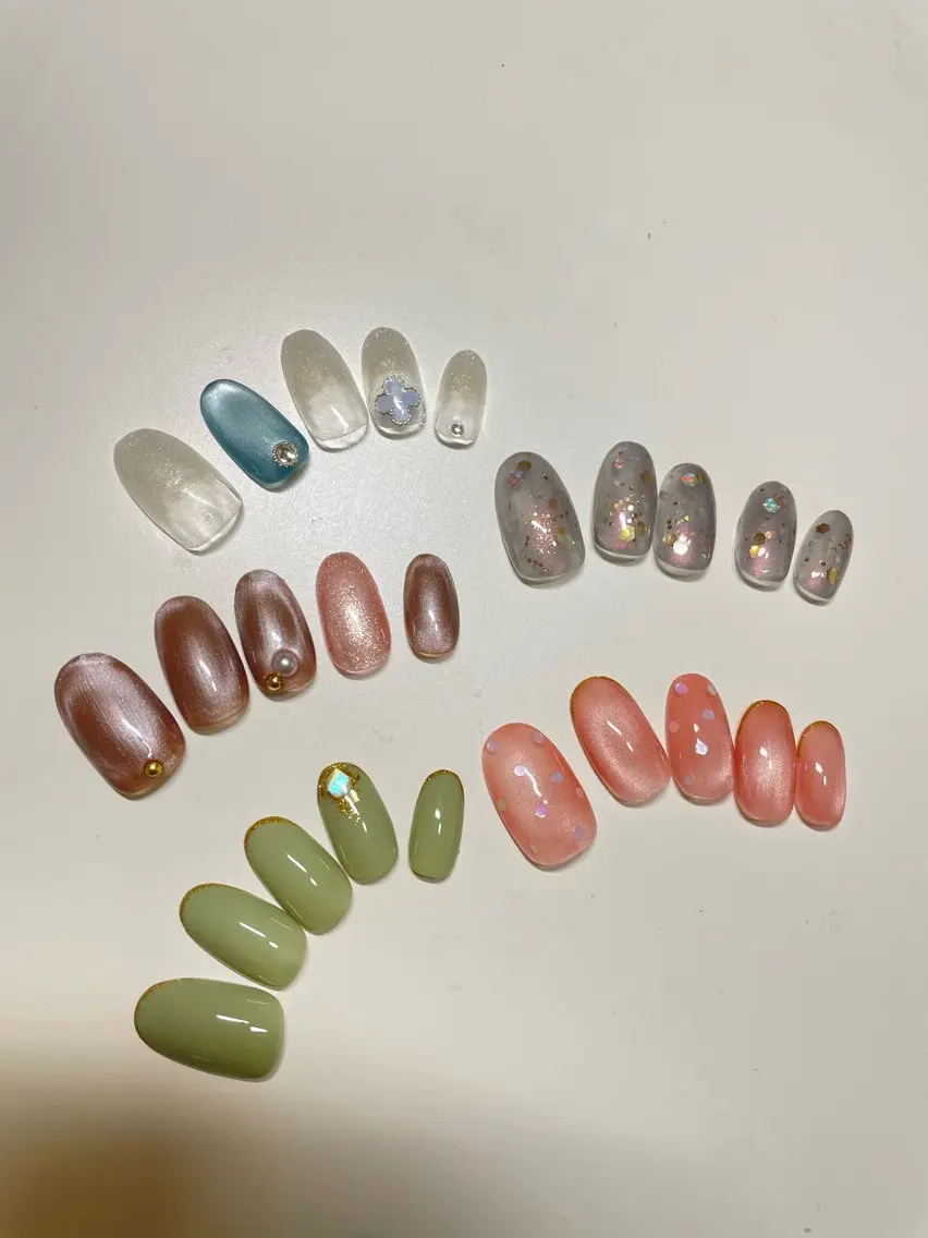 ネイル シンプルネイル ハンドネイル Nial Salon 幸のネイルデザイン