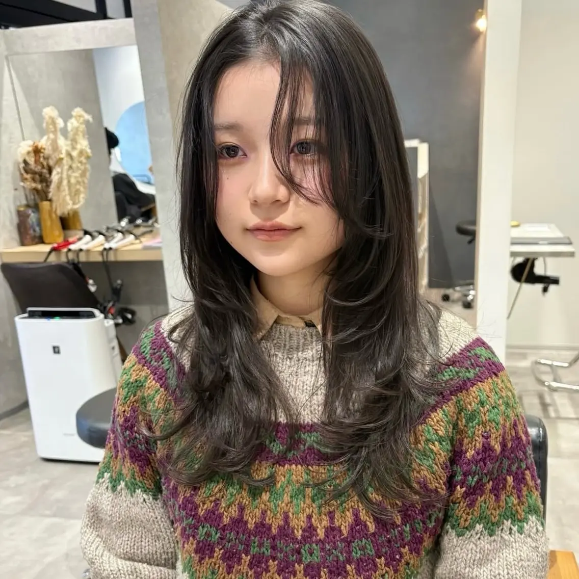 ロング カラー ヘアカラー 🧚🏻momo 🧚🏻【下北沢】のヘアスタイル